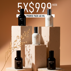 Arma tu "Pack 60" de 5 perfumes de inspiración (60ml)